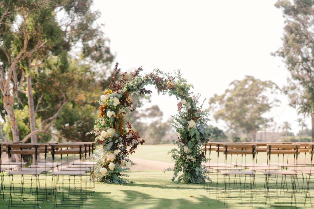 ceremony arch average wedding cost dc