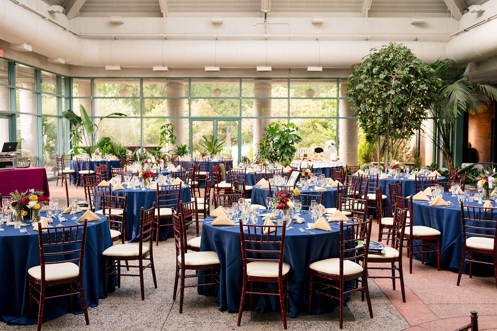 wedding venue in washington, dc area the atrium at meadowlark gardens The Atrium at Meadowlark Gardens wedding venue reception