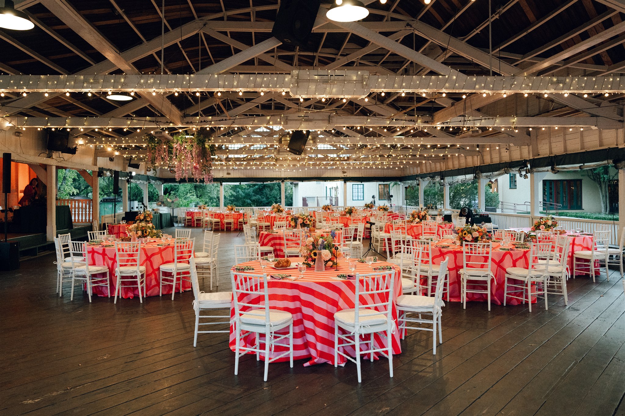 Glen Echo Park wedding reception