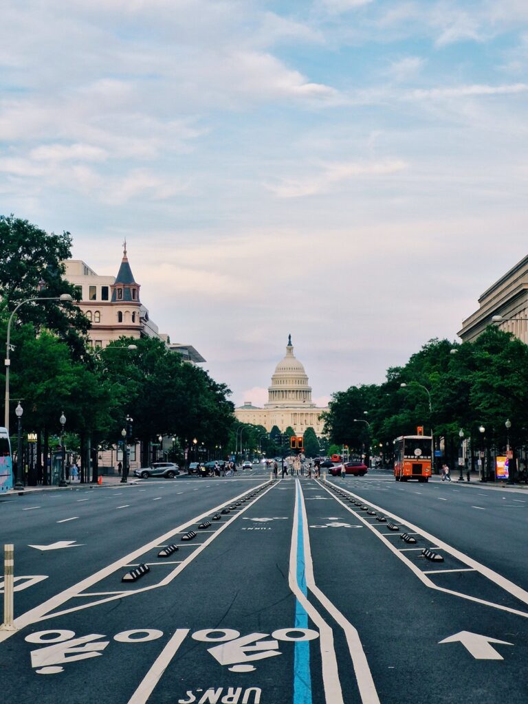 View of the White House DC