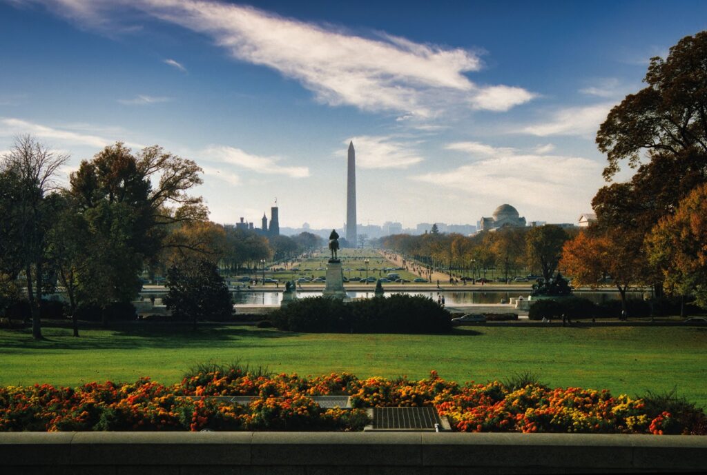 View of National Mall DC